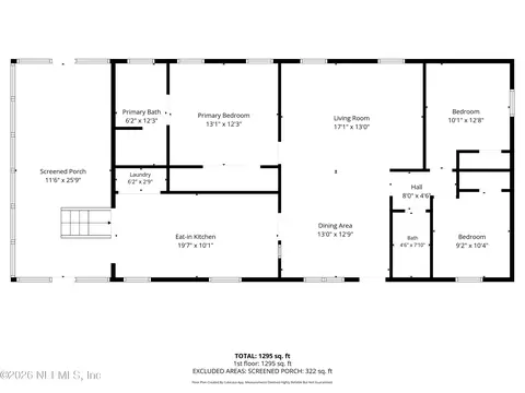 Floorplan - 119 Spanish Trl, Georgetown, FL 32139 photo 1 of 2