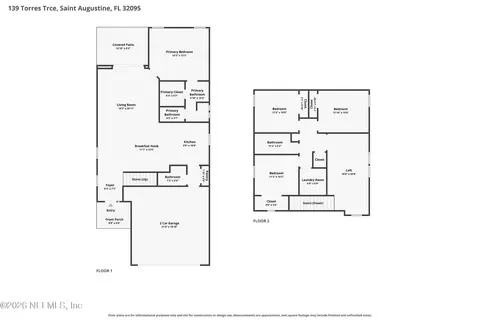 Floorplan - 139 Torres, Saint Augustine, FL 32095 photo 1 of 3