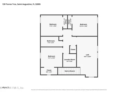 Floorplan - 139 Torres, Saint Augustine, FL 32095 photo 3 of 3