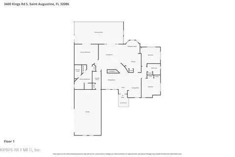 Floorplan - 3400 Kings Rd S, Saint Augustine, FL 32086 photo 2 of 4