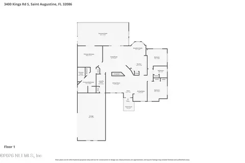 Floorplan - 3400 Kings Rd S, Saint Augustine, FL 32086 photo 3 of 4
