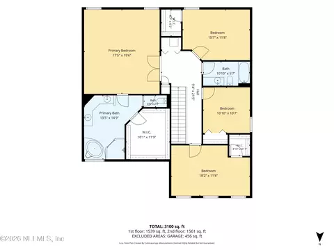 Floorplan - 1341 River City St, Saint Augustine, FL 32092 photo 3 of 3