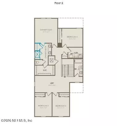 Floorplan - 325 Flintlock Ln, Saint Augustine, FL 32095 photo 2 of 2