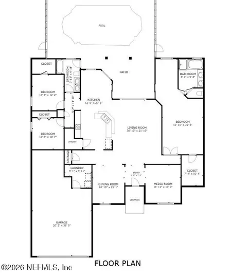 Floorplan - 4 Eagle Pl, Palm Coast, FL 32164 photo 1 of 1