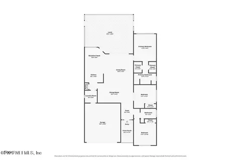 Floorplan - 640 Casa Fuerta Ln, Saint Augustine, FL 32080 photo 1 of 1