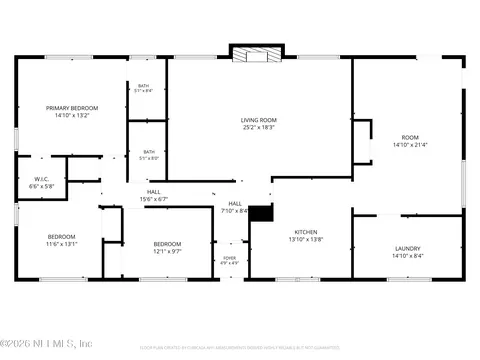 Floorplan - 359 SE 4th Ave, Melrose, FL 32666 photo 1 of 2
