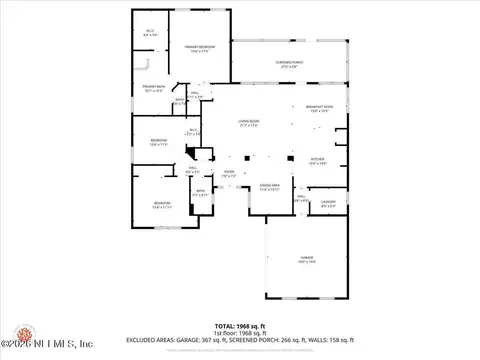 Floorplan - 880 E Red House Branch Rd, Saint Augustine, FL 32084 photo 1 of 1