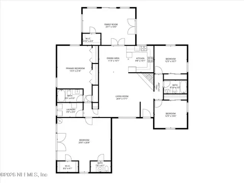 Floorplan - 601 Prince Rd, Saint Augustine, FL 32086 photo 1 of 1