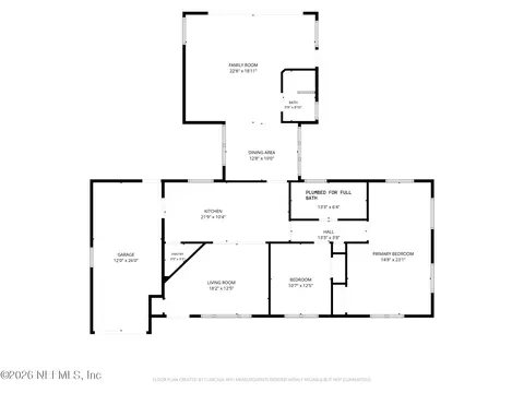 Floorplan - 1817 Hyde Park Pl, Jacksonville, FL 32210 photo 1 of 2