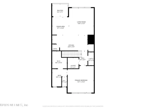 Floorplan - 9811 Element Rd, Jacksonville, FL 32256 photo 2 of 3