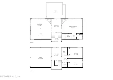 Floorplan - 338 19th St, Atlantic Beach, FL 32233 photo 1 of 3