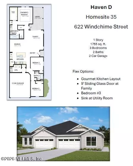 622 Windchime St, Yulee, FL 32097 photo 2