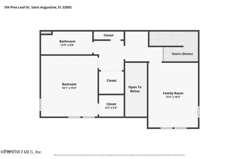 Floorplan - 104 Pine Leaf Dr, Saint Augustine, FL 32092 photo 5 of 5