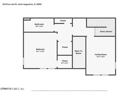 Floorplan - 104 Pine Leaf Dr, Saint Augustine, FL 32092 photo 2 of 5