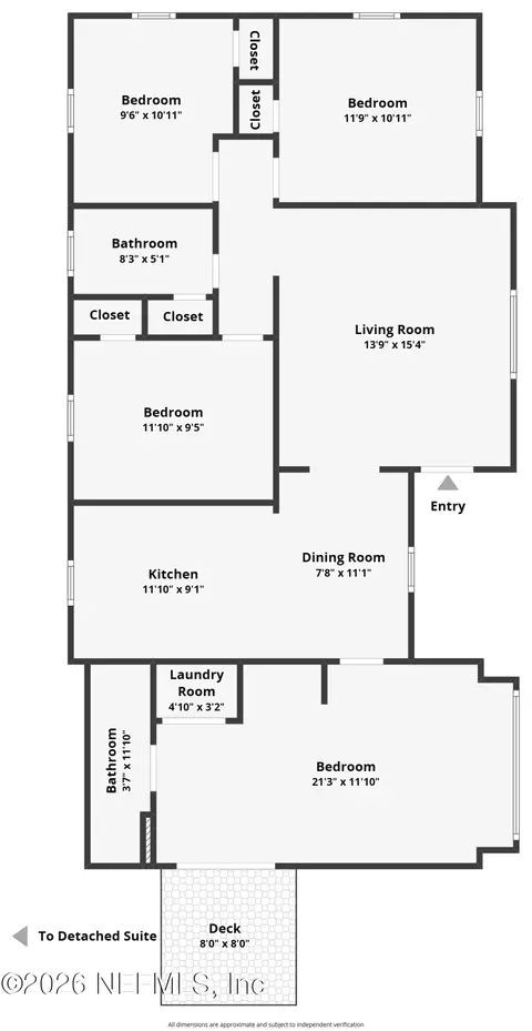 Floorplan - 96001 Zion Ct, Yulee, FL 32097 photo 1 of 2