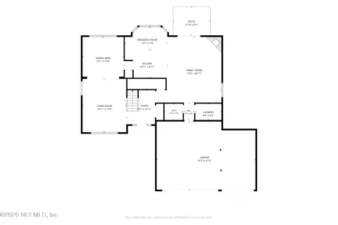 Floorplan - 745 New Wales Ln, Saint Augustine, FL 32092 photo 1 of 3