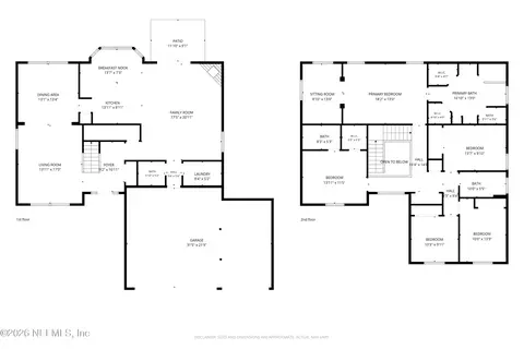 Floorplan - 745 New Wales Ln, Saint Augustine, FL 32092 photo 3 of 3