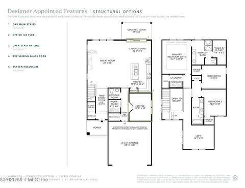 Floorplan - 145 Bedford Ter, Saint Augustine, FL 32092 photo 1 of 1