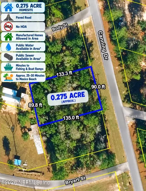 1120 Canning Dr, Wewahitchka, FL 32465