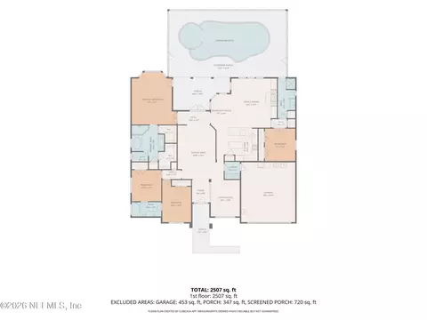 Floorplan - 1880 S Landguard Rd, Saint Augustine, FL 32092 photo 2 of 2