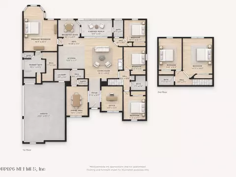 Floorplan - 1372 Eagle Crossing Dr, Orange Park, FL 32065 photo 1 of 1