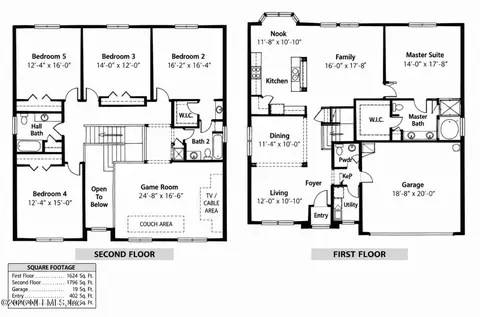Floorplan - 618 Wakeview Dr, Orange Park, FL 32065 photo 1 of 1
