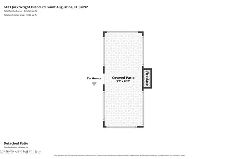 Floorplan - 6433 Jack Wright Island Rd, Saint Augustine, FL 32092 photo 4 of 4