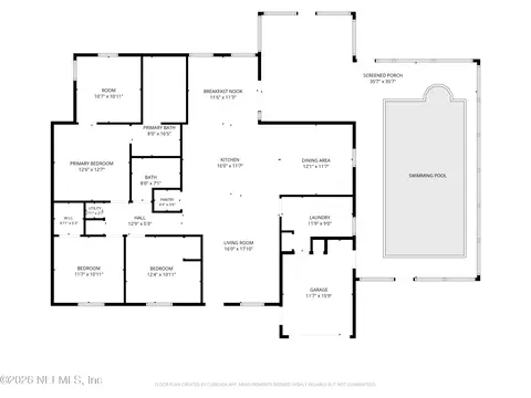 Floorplan - 821 Queen Rd, Saint Augustine, FL 32086 photo 2 of 2