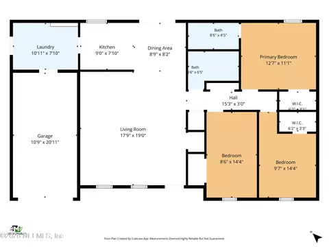 Floorplan - 2762 Sharpes Ct, Orange Park, FL 32065 photo 1 of 2