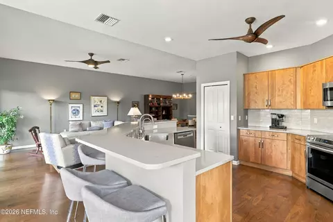 Kitchen - 336 High Tide Dr #201, Saint Augustine Beach, FL 32080 photo 6 of 7