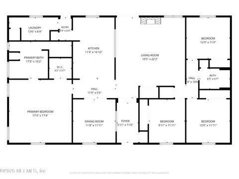 Floorplan - 7720 County Road 208, Saint Augustine, FL 32092 photo 1 of 1
