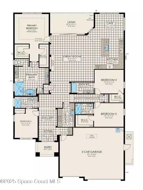 Floorplan - 2203 Edestus Dr, Melbourne, FL 32940 photo 1 of 1