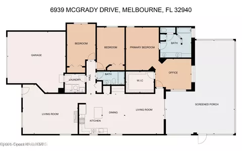 Floorplan - 6939 Mcgrady Dr, Melbourne, FL 32940 photo 1 of 1