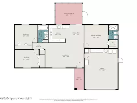 Floorplan - 1337 Briarwood Ct, Rockledge, FL 32955 photo 1 of 1