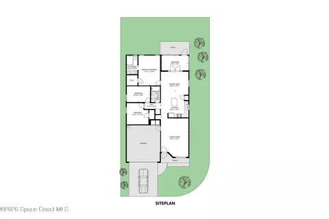 Floorplan - 1069 S Fork Cir, Melbourne, FL 32901 photo 2 of 3