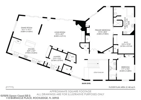 Floorplan - 110 Barnacle Pl, Rockledge, FL 32955 photo 6 of 6