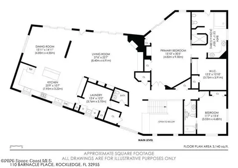 Floorplan - 110 Barnacle Pl, Rockledge, FL 32955 photo 1 of 6