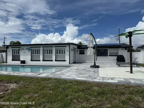 Exterior - 113 Deleon Rd, Cocoa Beach, FL 32931 photo 10 of 11