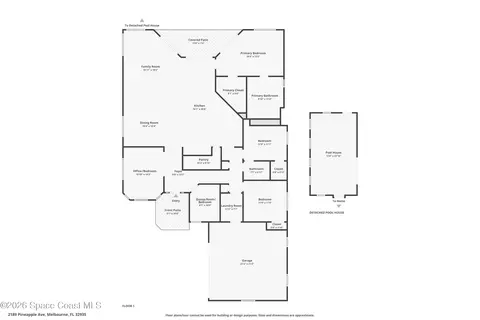 Floorplan - 2189 Pineapple Ave, Melbourne, FL 32935 photo 4 of 6