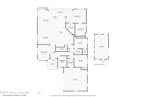 Floorplan - 2189 Pineapple Ave, Melbourne, FL 32935 photo 1 of 6