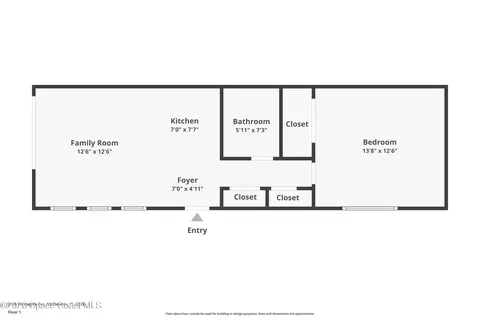 Floorplan - 2189 Pineapple Ave, Melbourne, FL 32935 photo 6 of 6