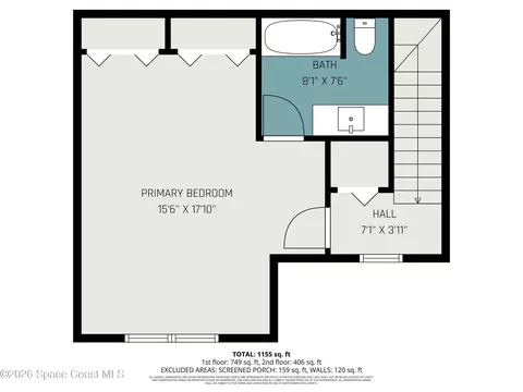 Floorplan - 1010 Luminary Cir #101, Melbourne, FL 32901 photo 4 of 4