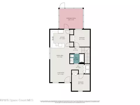 Floorplan - 1010 Luminary Cir #101, Melbourne, FL 32901 photo 1 of 4