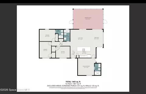 Floorplan - 809 Espanola Way, Melbourne, FL 32901 photo 1 of 1