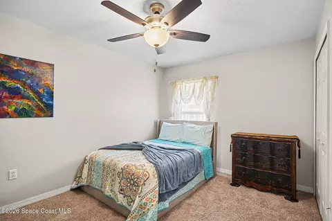 Bedroom - 215 Mcclain Dr, West Melbourne, FL 32904 photo 4 of 5
