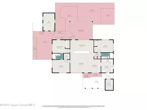 Floorplan - 925 Samar Rd, Cocoa Beach, FL 32931 photo 2 of 2