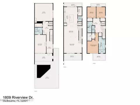 Floorplan - 1809 Riverview Dr, Melbourne, FL 32901 photo 1 of 1
