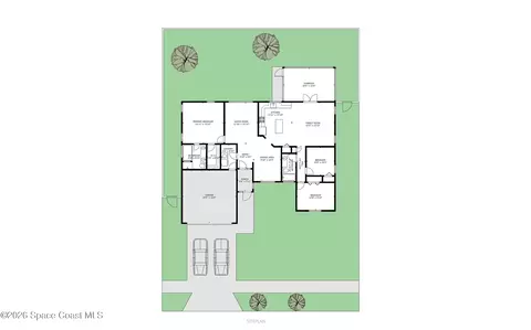 Floorplan - 1835 Longleaf Rd, Cocoa, FL 32926 photo 1 of 3