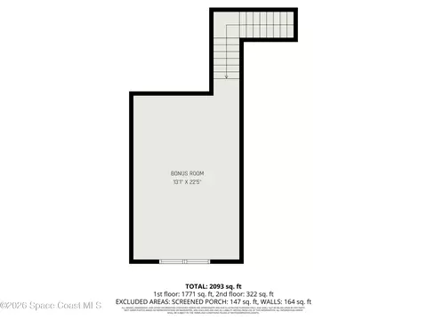 Floorplan - 3403 Cloudberry Pl, Melbourne, FL 32940 photo 2 of 2