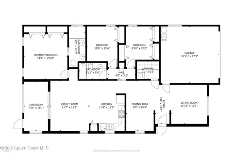 Floorplan - 975 S Fork Cir, Melbourne, FL 32901 photo 2 of 2